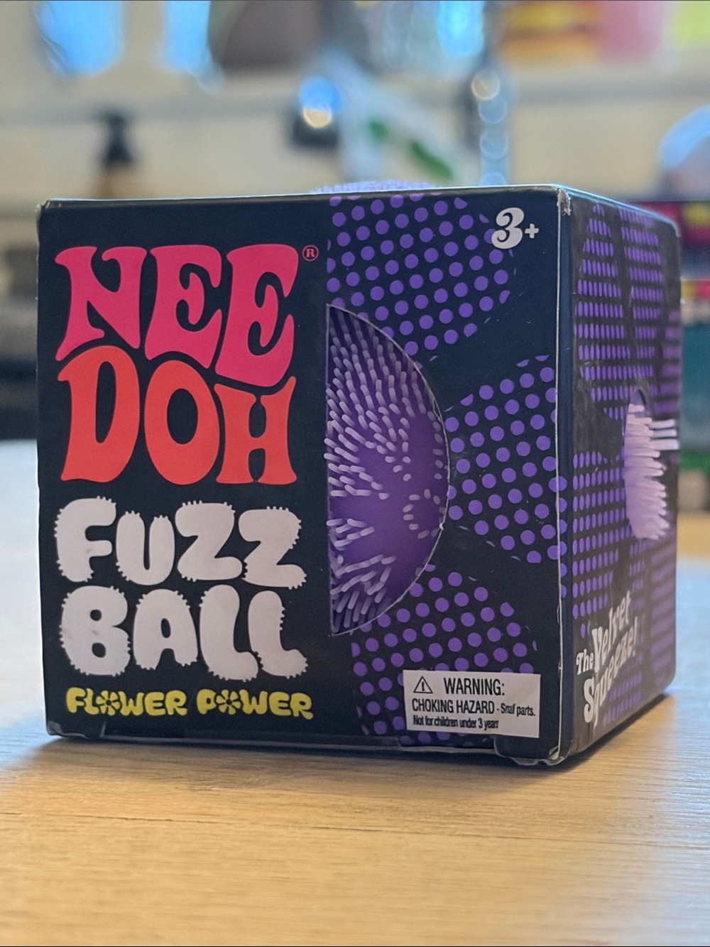 SCHYLLING | Nee Doh Fuzz Ball Flower Power - Purple